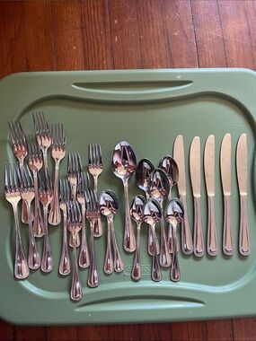 Winco flatware Stainless Flatware Set  27 Classic  Handle - Silver cutlery